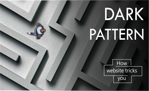 website dark pattern